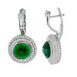 Manufacturers Exporters and Wholesale Suppliers of Ggemstone Earrings 03 BANGRAK BANGKOK 